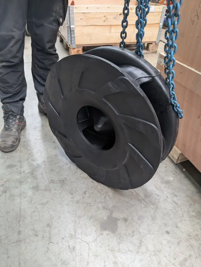 rubber-lined pump spares