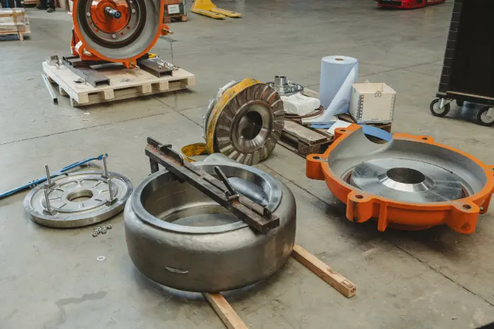 duplex slurry pump chemical leaching