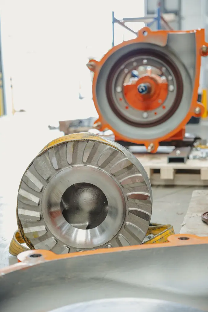 duplex slurry pump chemical leaching